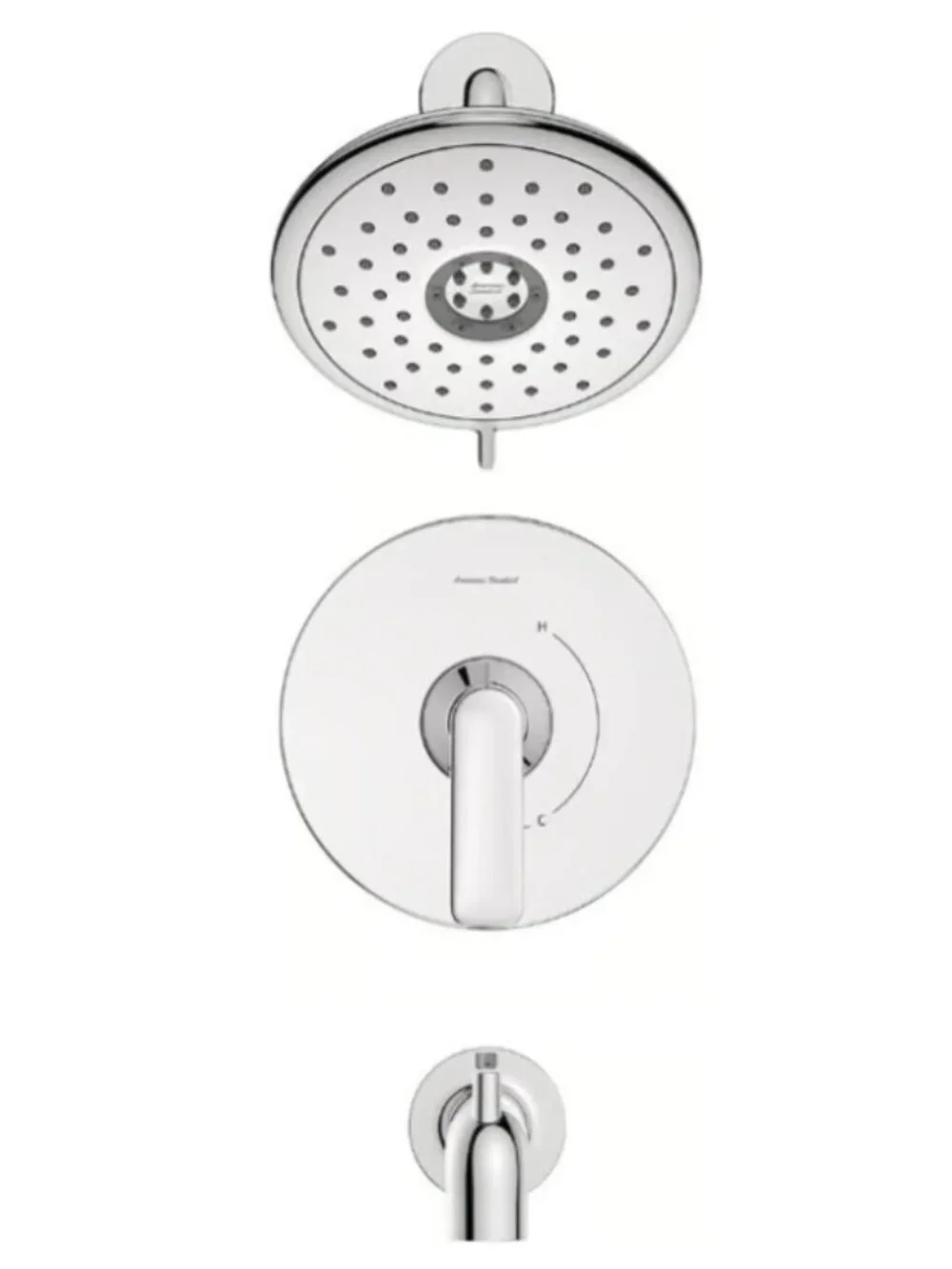 American Standard Aspirations Tub & Shower Trim Package w/ 1.8 GPM Single Functi